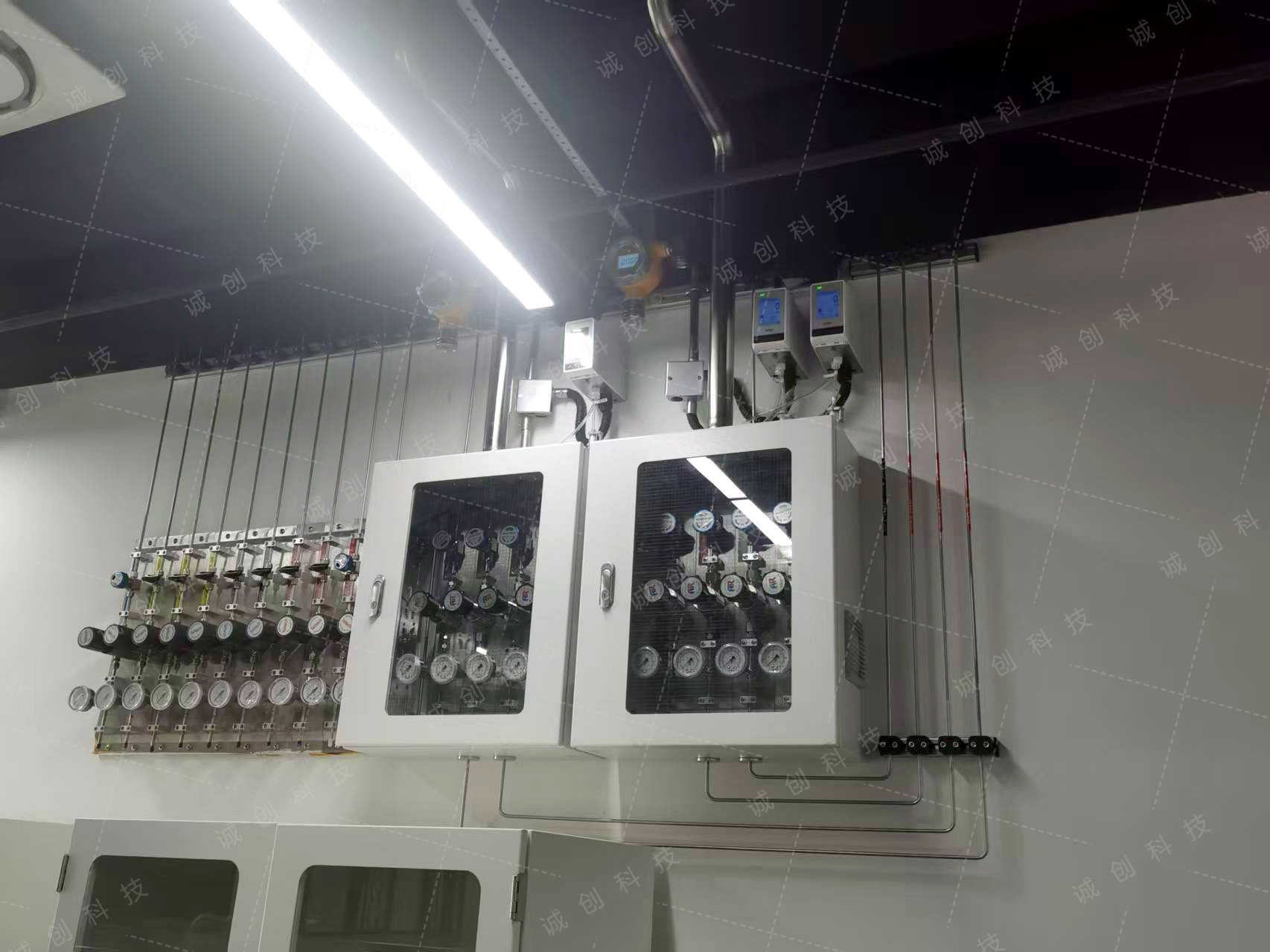 實(shí)驗(yàn)室內(nèi)氣路情況2