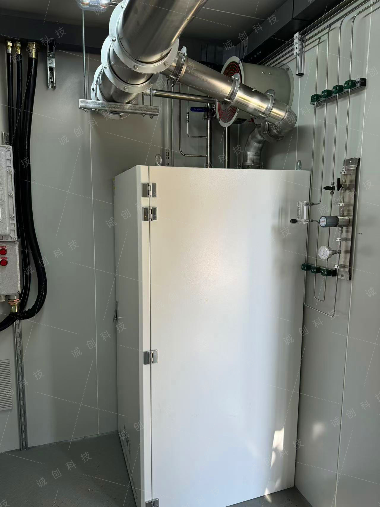 毒腐移動(dòng)氣站中的尾氣處理器